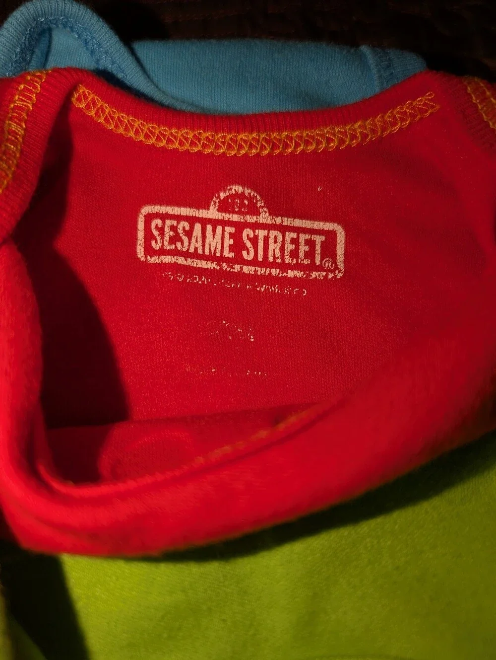 Infant Sesame Street Onesie Bundle Size 0-3 Month